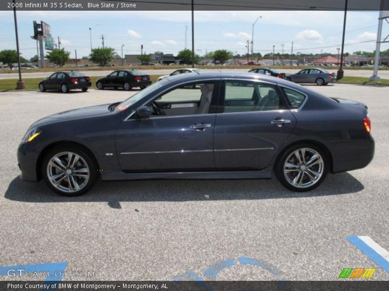 Blue Slate / Stone 2008 Infiniti M 35 S Sedan