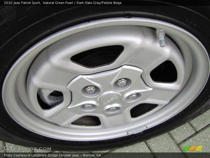 Natural Green Pearl / Dark Slate Gray/Pebble Beige 2010 Jeep Patriot Sport