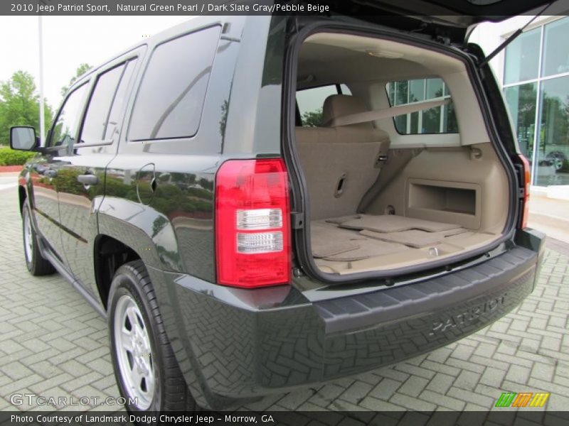 Natural Green Pearl / Dark Slate Gray/Pebble Beige 2010 Jeep Patriot Sport