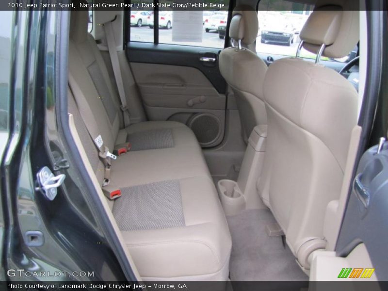 Natural Green Pearl / Dark Slate Gray/Pebble Beige 2010 Jeep Patriot Sport