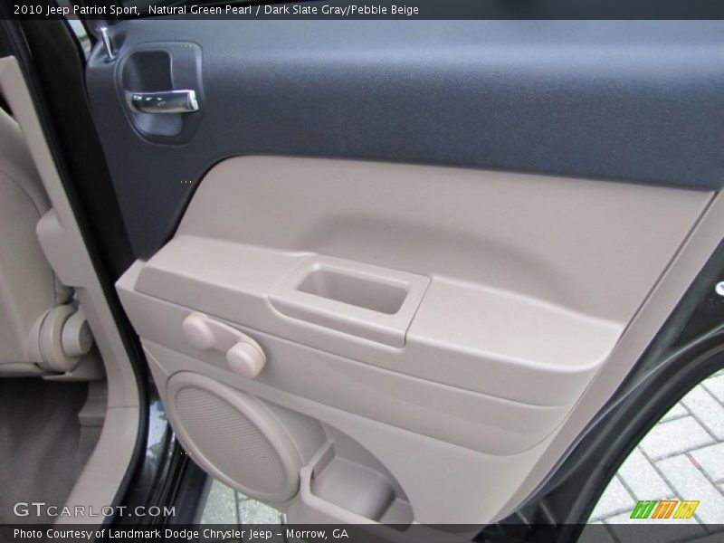 Natural Green Pearl / Dark Slate Gray/Pebble Beige 2010 Jeep Patriot Sport