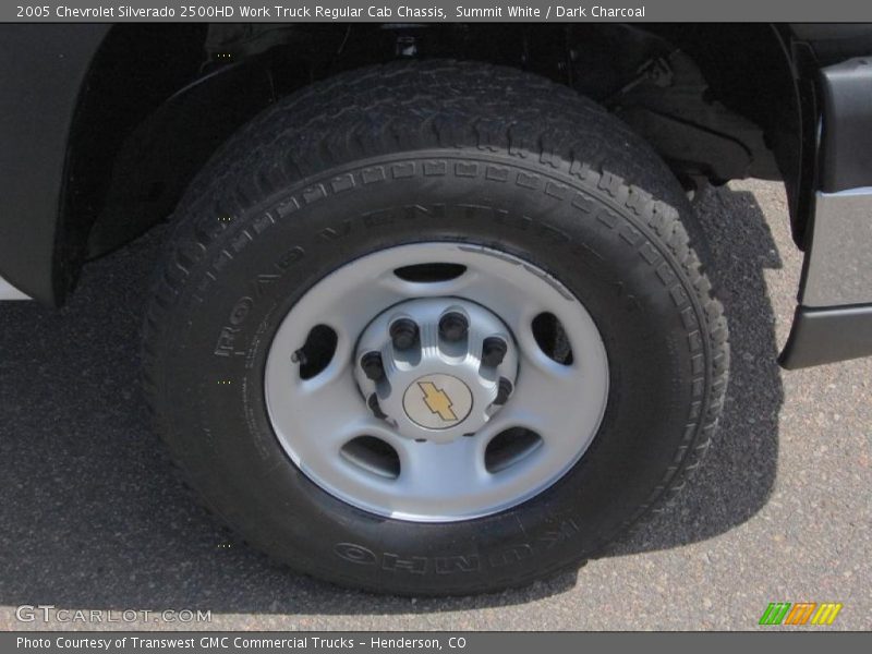 Summit White / Dark Charcoal 2005 Chevrolet Silverado 2500HD Work Truck Regular Cab Chassis