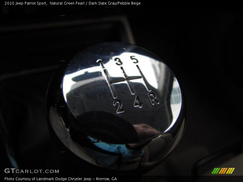 Natural Green Pearl / Dark Slate Gray/Pebble Beige 2010 Jeep Patriot Sport