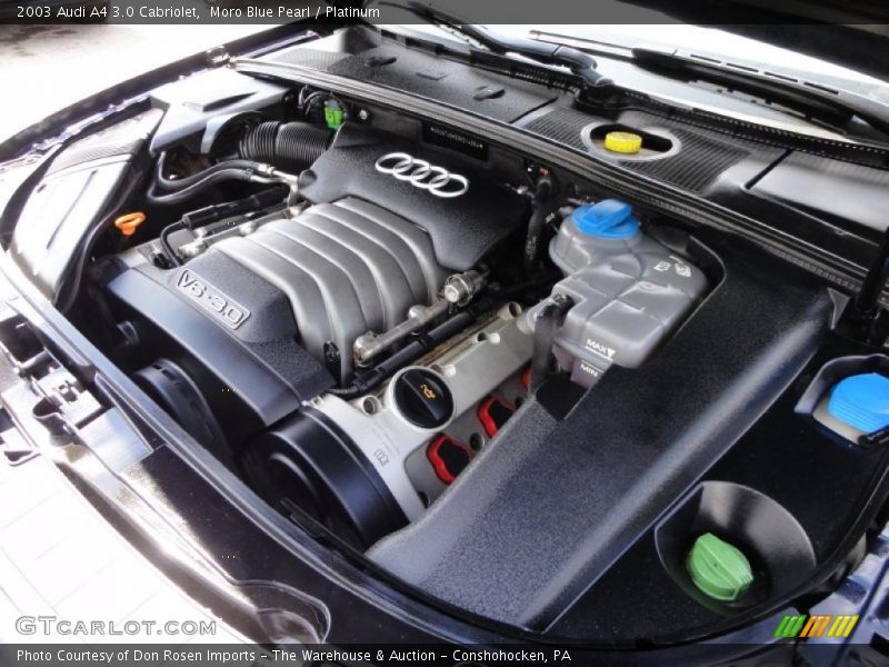  2003 A4 3.0 Cabriolet Engine - 3.0 Liter DOHC 30-Valve V6