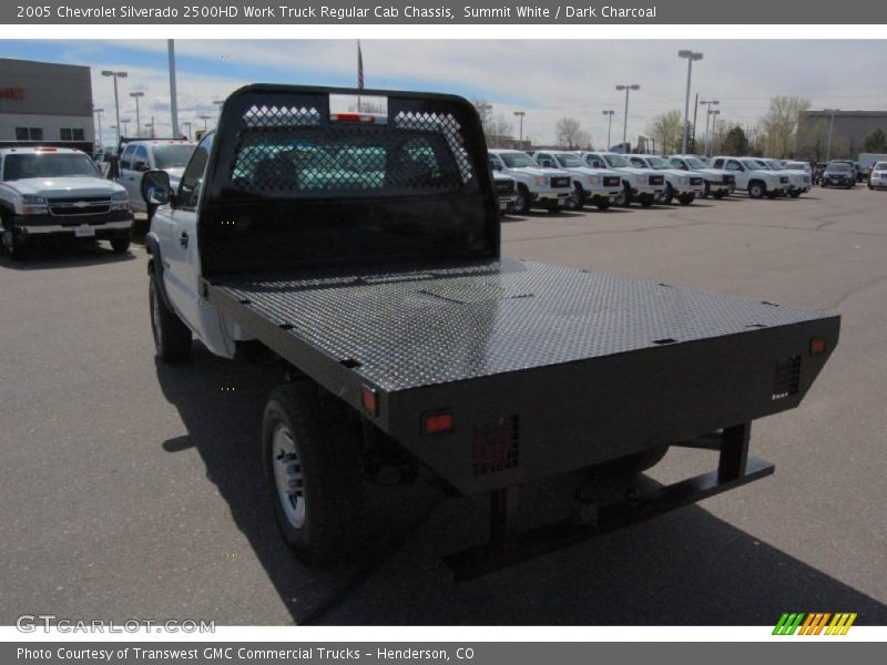 Summit White / Dark Charcoal 2005 Chevrolet Silverado 2500HD Work Truck Regular Cab Chassis