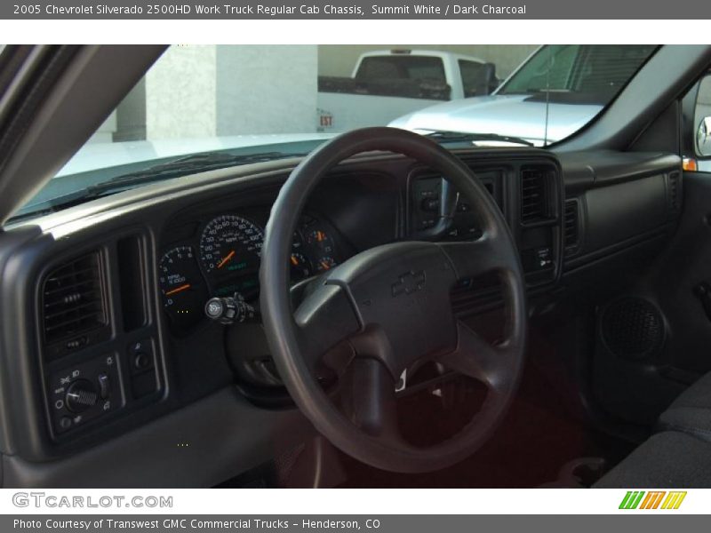 Summit White / Dark Charcoal 2005 Chevrolet Silverado 2500HD Work Truck Regular Cab Chassis