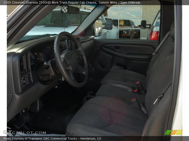 Summit White / Dark Charcoal 2005 Chevrolet Silverado 2500HD Work Truck Regular Cab Chassis