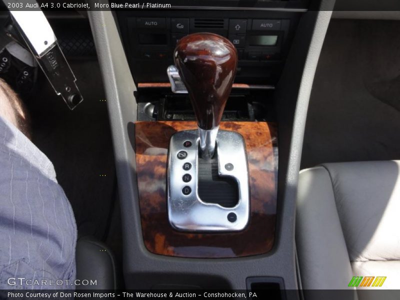  2003 A4 3.0 Cabriolet Multitronic CVT Automatic Shifter