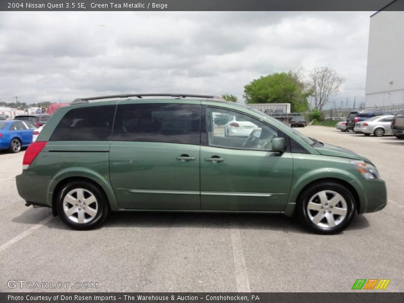 Green Tea Metallic / Beige 2004 Nissan Quest 3.5 SE
