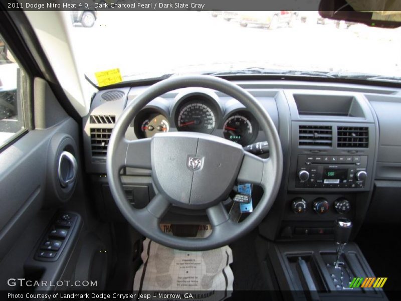Dark Charcoal Pearl / Dark Slate Gray 2011 Dodge Nitro Heat 4.0