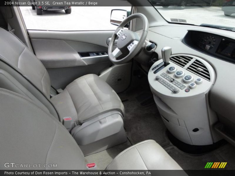 Green Tea Metallic / Beige 2004 Nissan Quest 3.5 SE