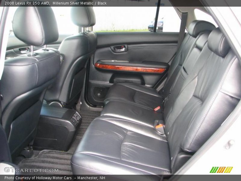 Millenium Silver Metallic / Black 2008 Lexus RX 350 AWD