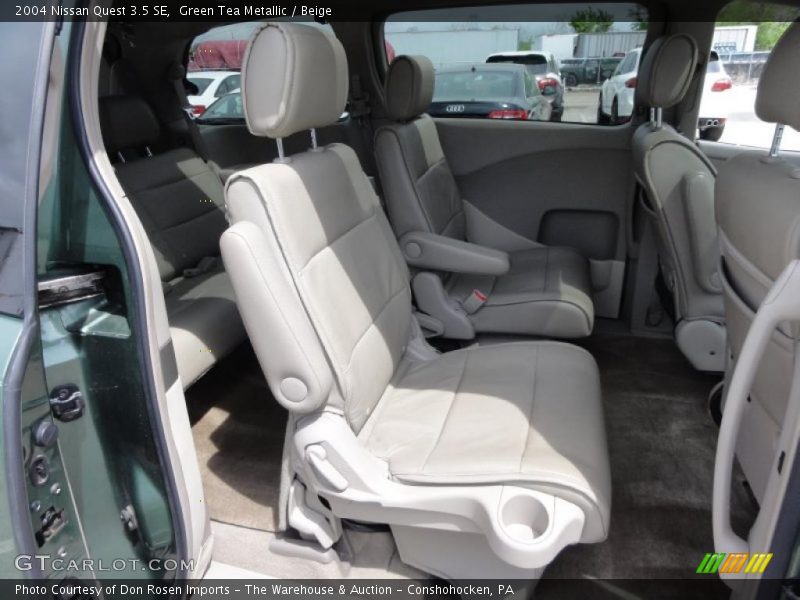 Green Tea Metallic / Beige 2004 Nissan Quest 3.5 SE