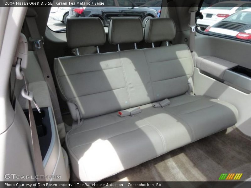 Green Tea Metallic / Beige 2004 Nissan Quest 3.5 SE