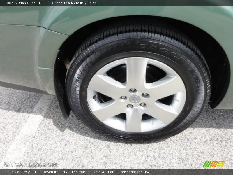 Green Tea Metallic / Beige 2004 Nissan Quest 3.5 SE