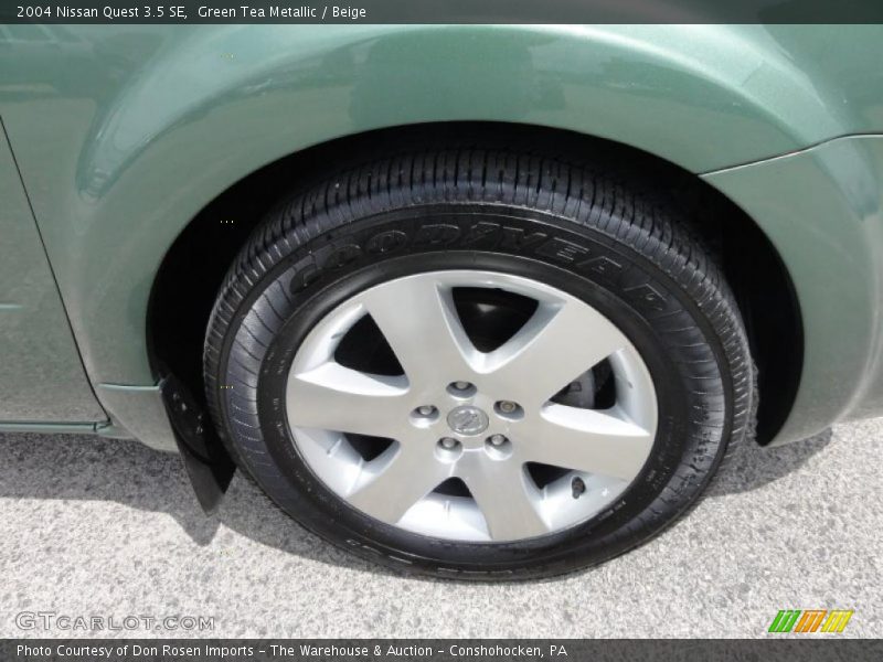 Green Tea Metallic / Beige 2004 Nissan Quest 3.5 SE