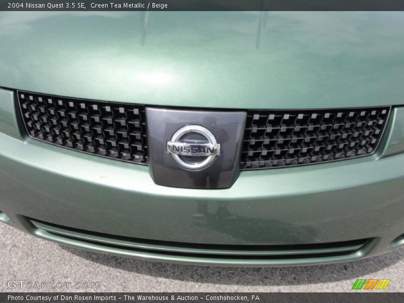Green Tea Metallic / Beige 2004 Nissan Quest 3.5 SE