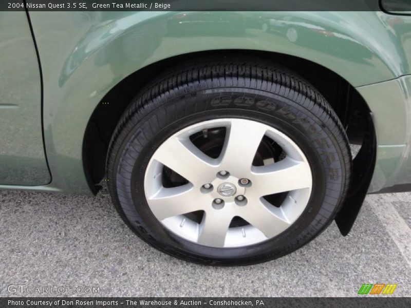 Green Tea Metallic / Beige 2004 Nissan Quest 3.5 SE