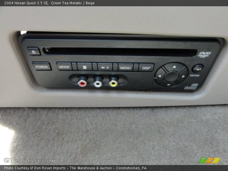 Green Tea Metallic / Beige 2004 Nissan Quest 3.5 SE
