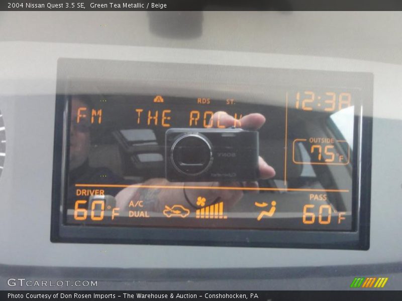 Green Tea Metallic / Beige 2004 Nissan Quest 3.5 SE