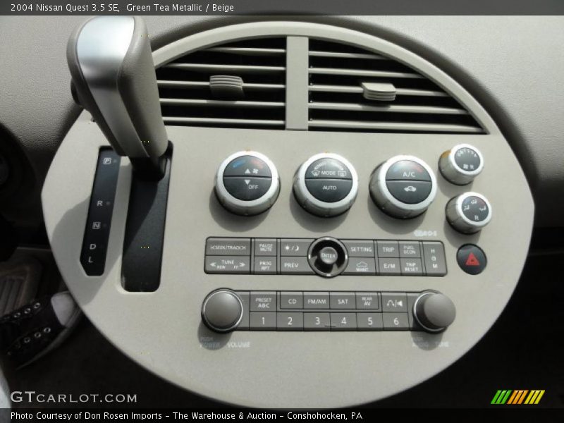 Green Tea Metallic / Beige 2004 Nissan Quest 3.5 SE