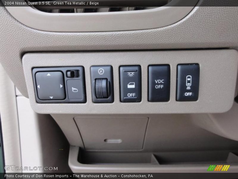 Green Tea Metallic / Beige 2004 Nissan Quest 3.5 SE