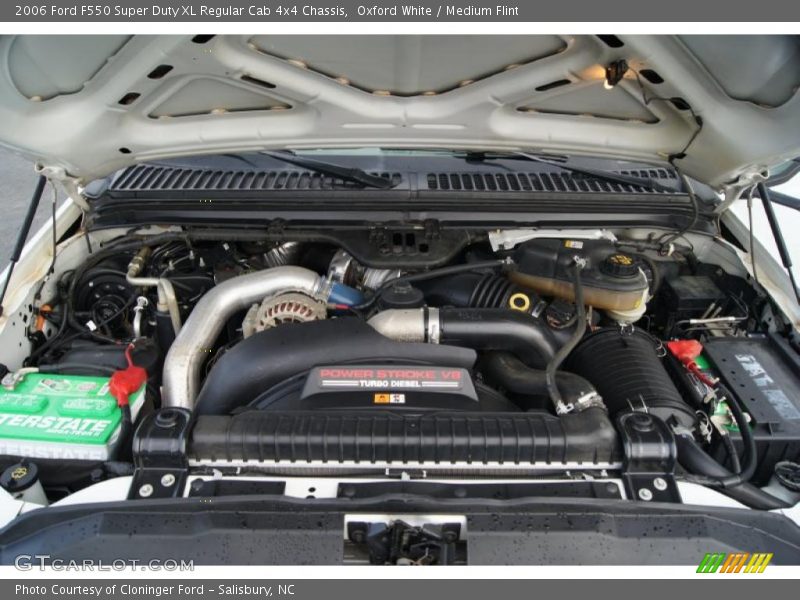  2006 F550 Super Duty XL Regular Cab 4x4 Chassis Engine - 6.0 Liter OHV 32-Valve Power Stroke Turbo-Diesel V8
