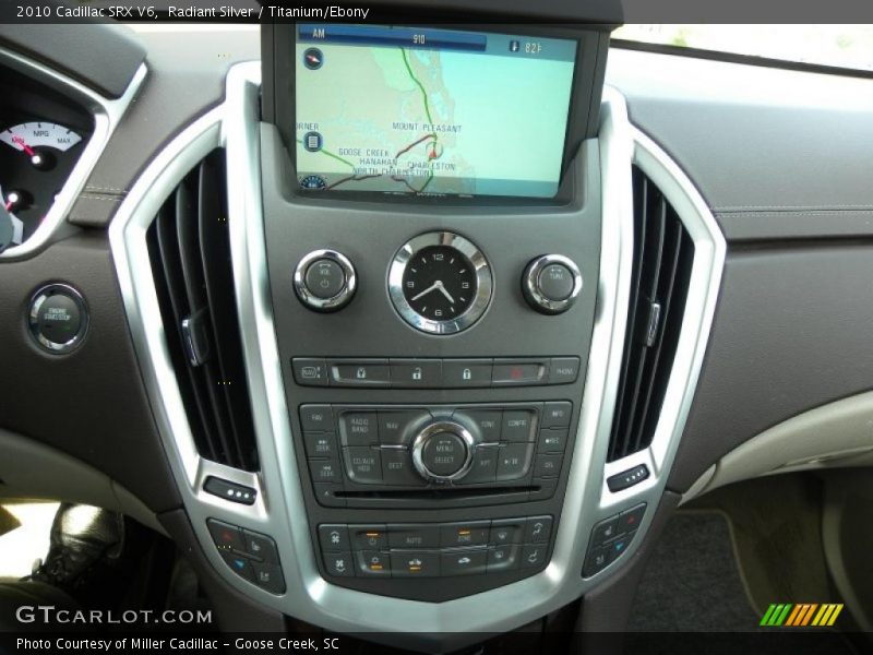 Radiant Silver / Titanium/Ebony 2010 Cadillac SRX V6