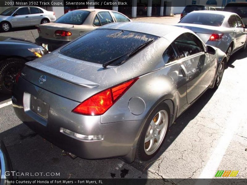 Silverstone Metallic / Carbon Black 2003 Nissan 350Z Track Coupe