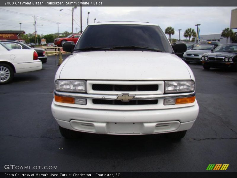 Summit White / Beige 2000 Chevrolet Blazer Trailblazer