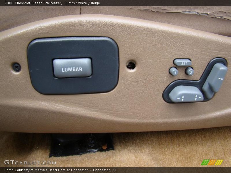Summit White / Beige 2000 Chevrolet Blazer Trailblazer