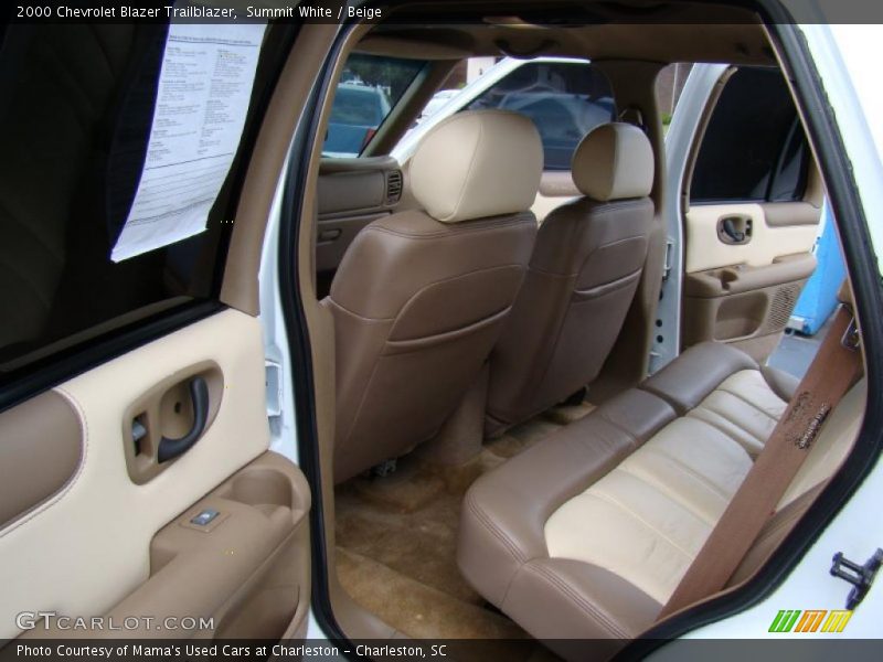 Summit White / Beige 2000 Chevrolet Blazer Trailblazer