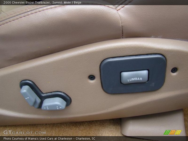 Summit White / Beige 2000 Chevrolet Blazer Trailblazer