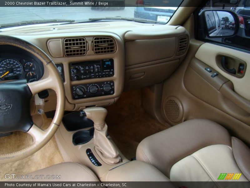 Summit White / Beige 2000 Chevrolet Blazer Trailblazer