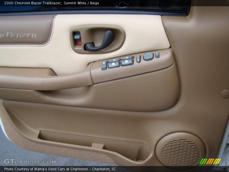 Summit White / Beige 2000 Chevrolet Blazer Trailblazer