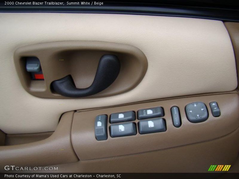 Summit White / Beige 2000 Chevrolet Blazer Trailblazer