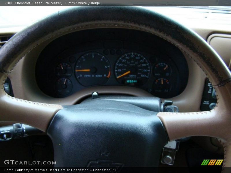 Summit White / Beige 2000 Chevrolet Blazer Trailblazer