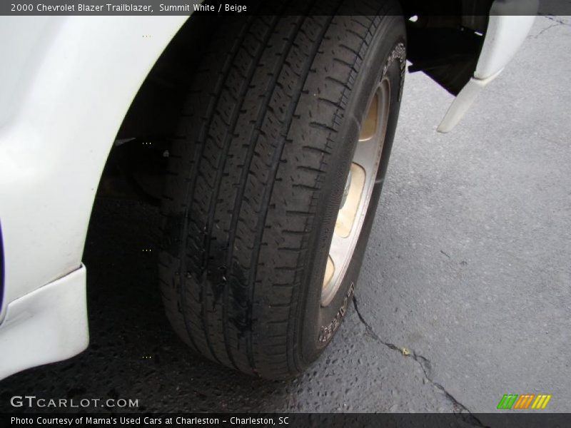 Summit White / Beige 2000 Chevrolet Blazer Trailblazer