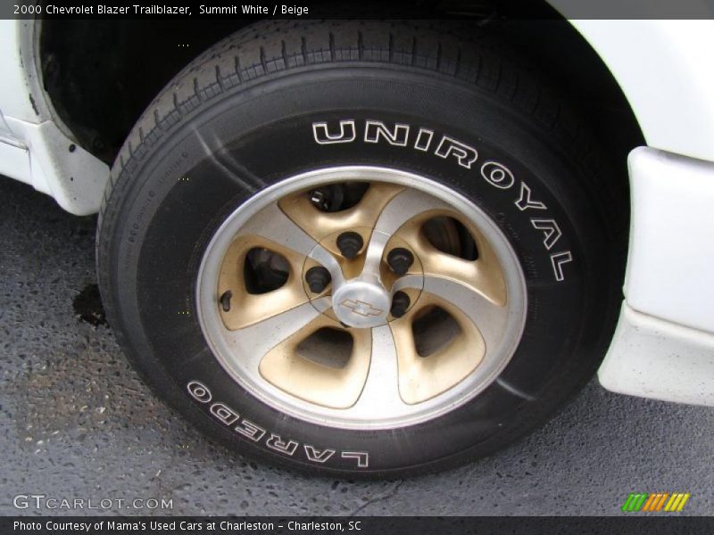 Summit White / Beige 2000 Chevrolet Blazer Trailblazer