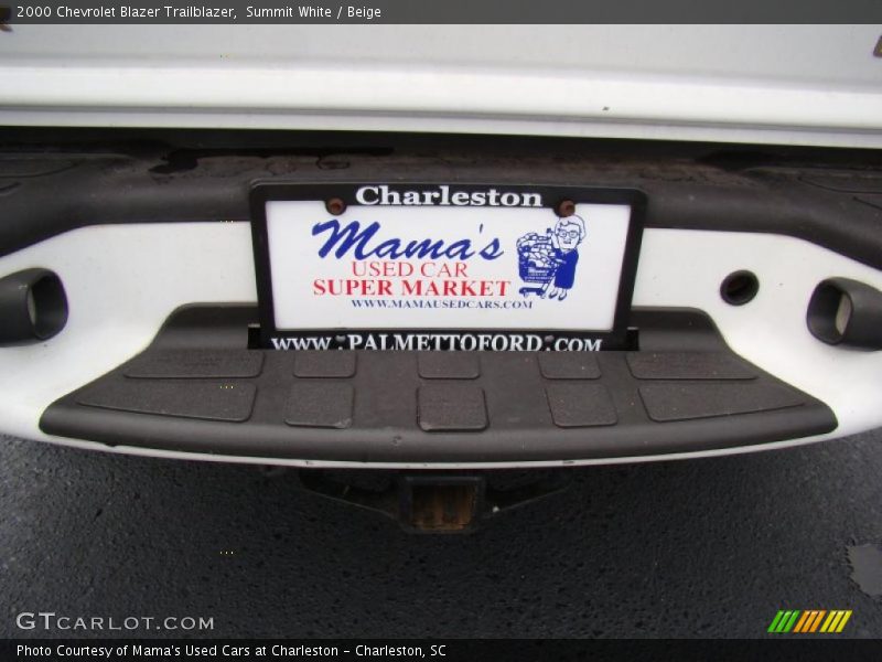 Summit White / Beige 2000 Chevrolet Blazer Trailblazer