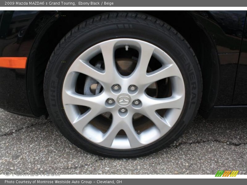 Ebony Black / Beige 2009 Mazda MAZDA6 s Grand Touring