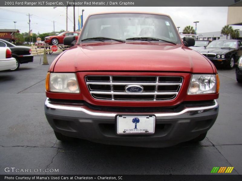 Toreador Red Metallic / Dark Graphite 2001 Ford Ranger XLT SuperCab