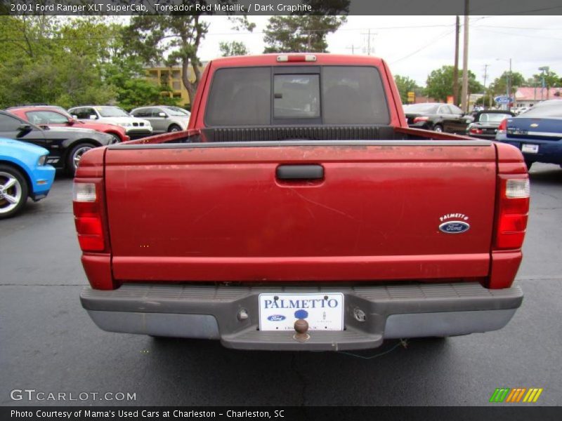 Toreador Red Metallic / Dark Graphite 2001 Ford Ranger XLT SuperCab