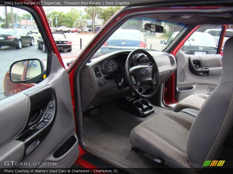Toreador Red Metallic / Dark Graphite 2001 Ford Ranger XLT SuperCab
