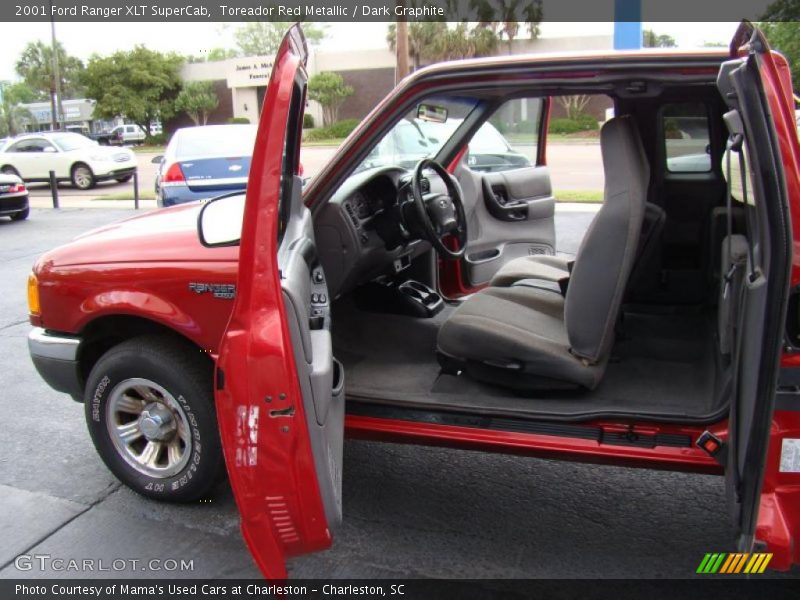 Toreador Red Metallic / Dark Graphite 2001 Ford Ranger XLT SuperCab