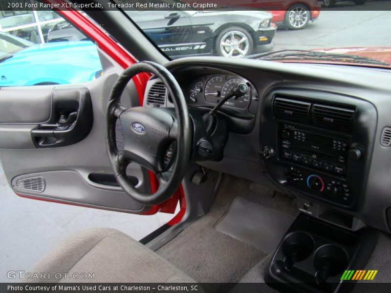 Toreador Red Metallic / Dark Graphite 2001 Ford Ranger XLT SuperCab
