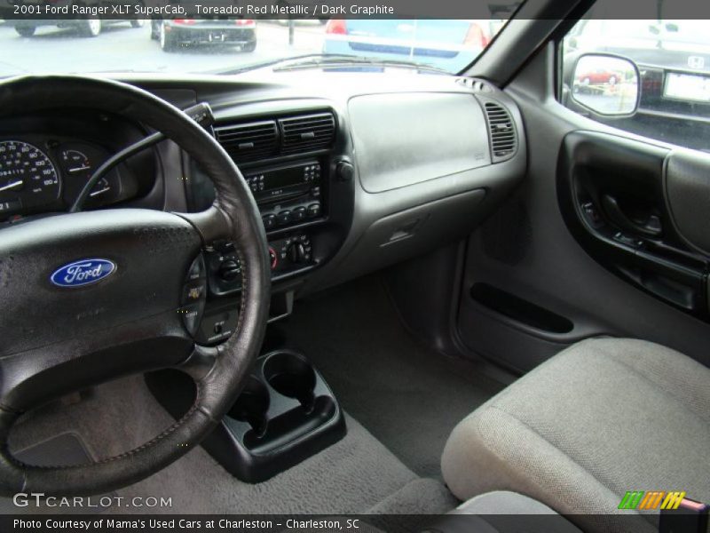 Toreador Red Metallic / Dark Graphite 2001 Ford Ranger XLT SuperCab