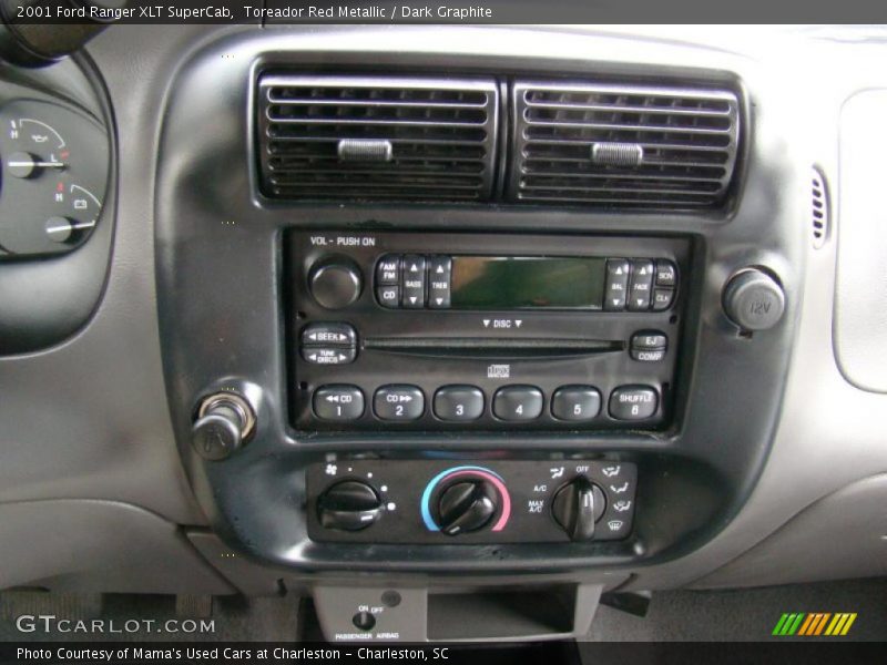 Toreador Red Metallic / Dark Graphite 2001 Ford Ranger XLT SuperCab