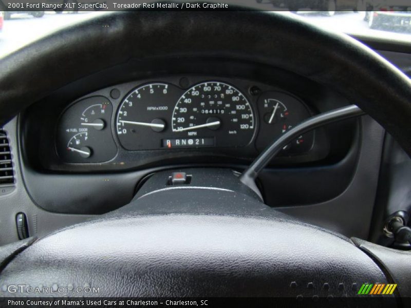 Toreador Red Metallic / Dark Graphite 2001 Ford Ranger XLT SuperCab