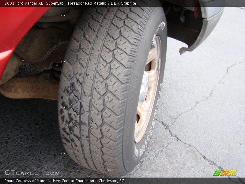Toreador Red Metallic / Dark Graphite 2001 Ford Ranger XLT SuperCab